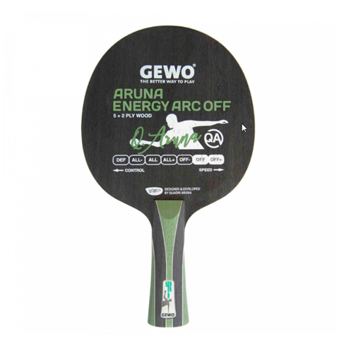 GEWO Aruna Energy ARC Offensive Plus Table Tennis Blade
