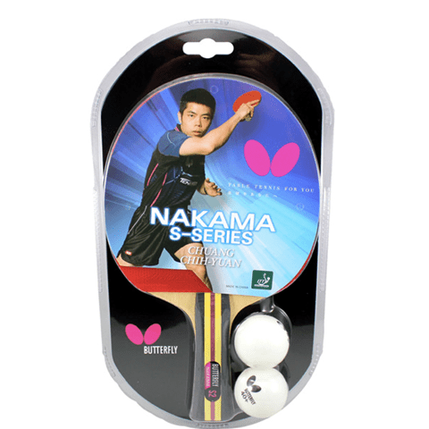 Butterfly Nakama S-2 - Offensive Table Tennis Racket | Tabletennisstore.us