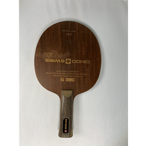 Dingo Swiss- Ding Yi- Anatomic Offensive Alpen Wood Racket