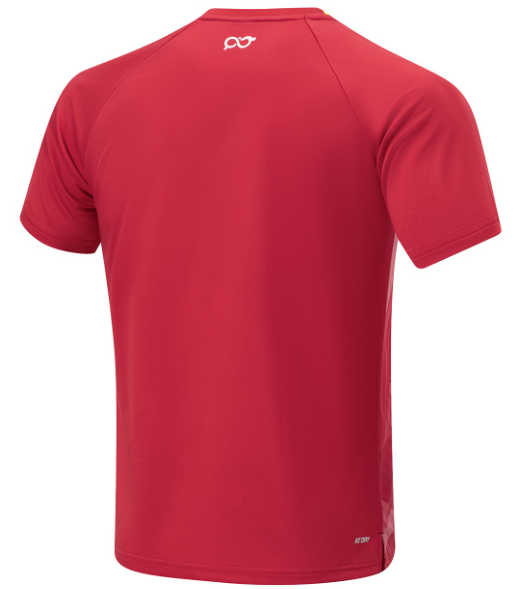 Li-Ning Host Play Red Table Tennis Shirt - Back