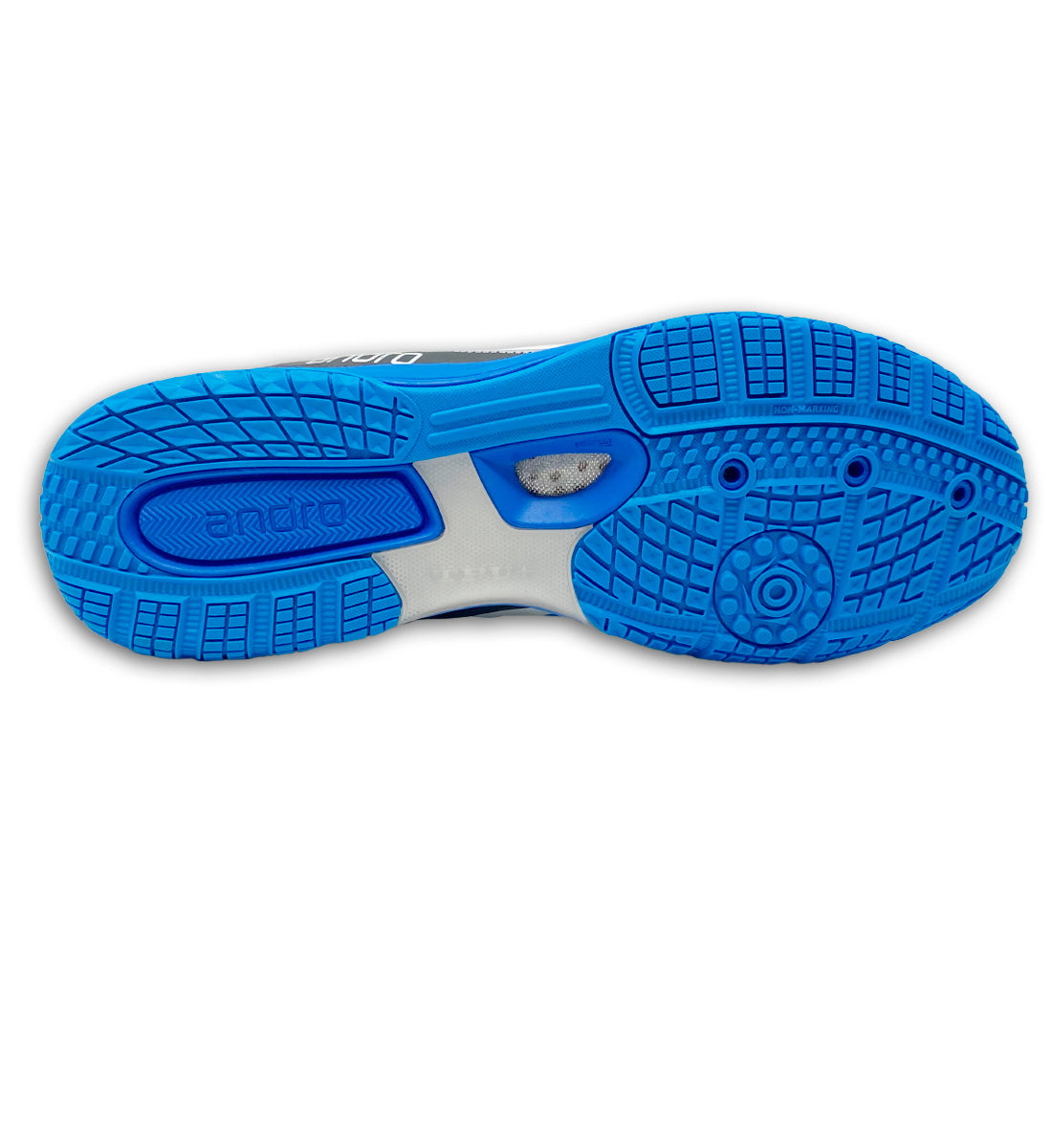 Andro Cross Step 2 Shoes - Blue/White - 3D Sole