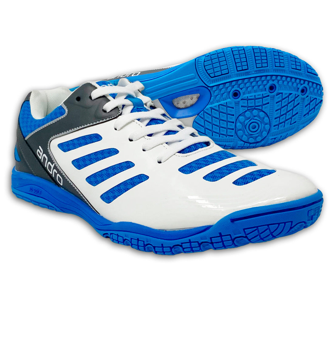 Andro Cross Step 2 Shoes - Blue/White