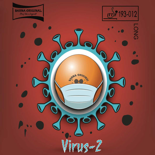 Barna Original Virus-2 Long Pips Table Tennis Rubber