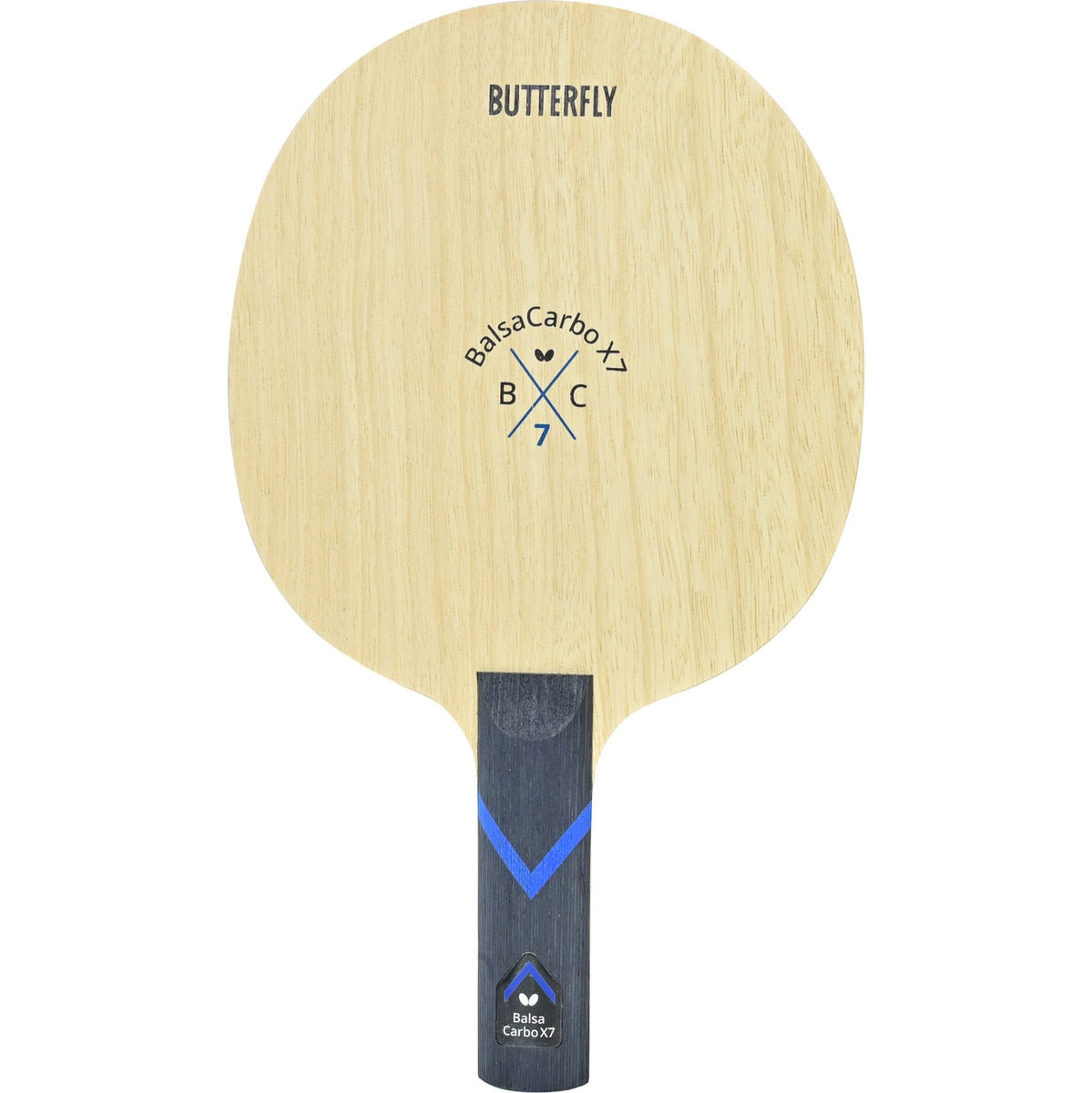 Butterfly Balsa Carbo X7 22 - Table Tennis Blade - ST - Front