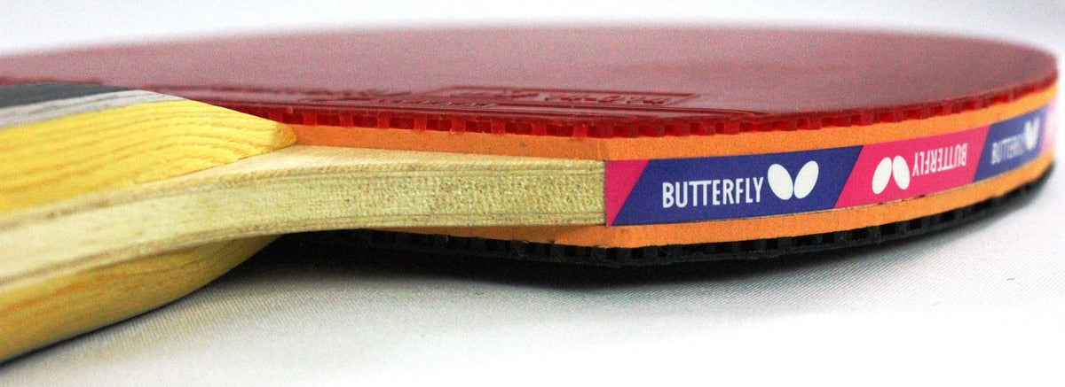 Butterfly Bty 603 Flared Racket - Edge View