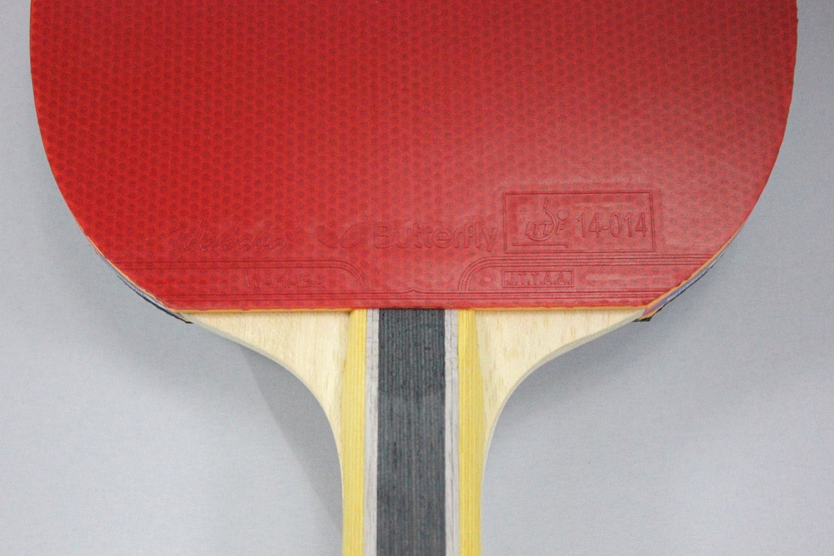 Butterfly Bty 603 Flared Racket - Wakaba Rubber