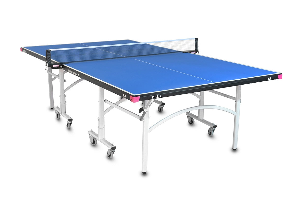 Butterfly Easifold 16 Rollaway - Table Tennis Table - Blue