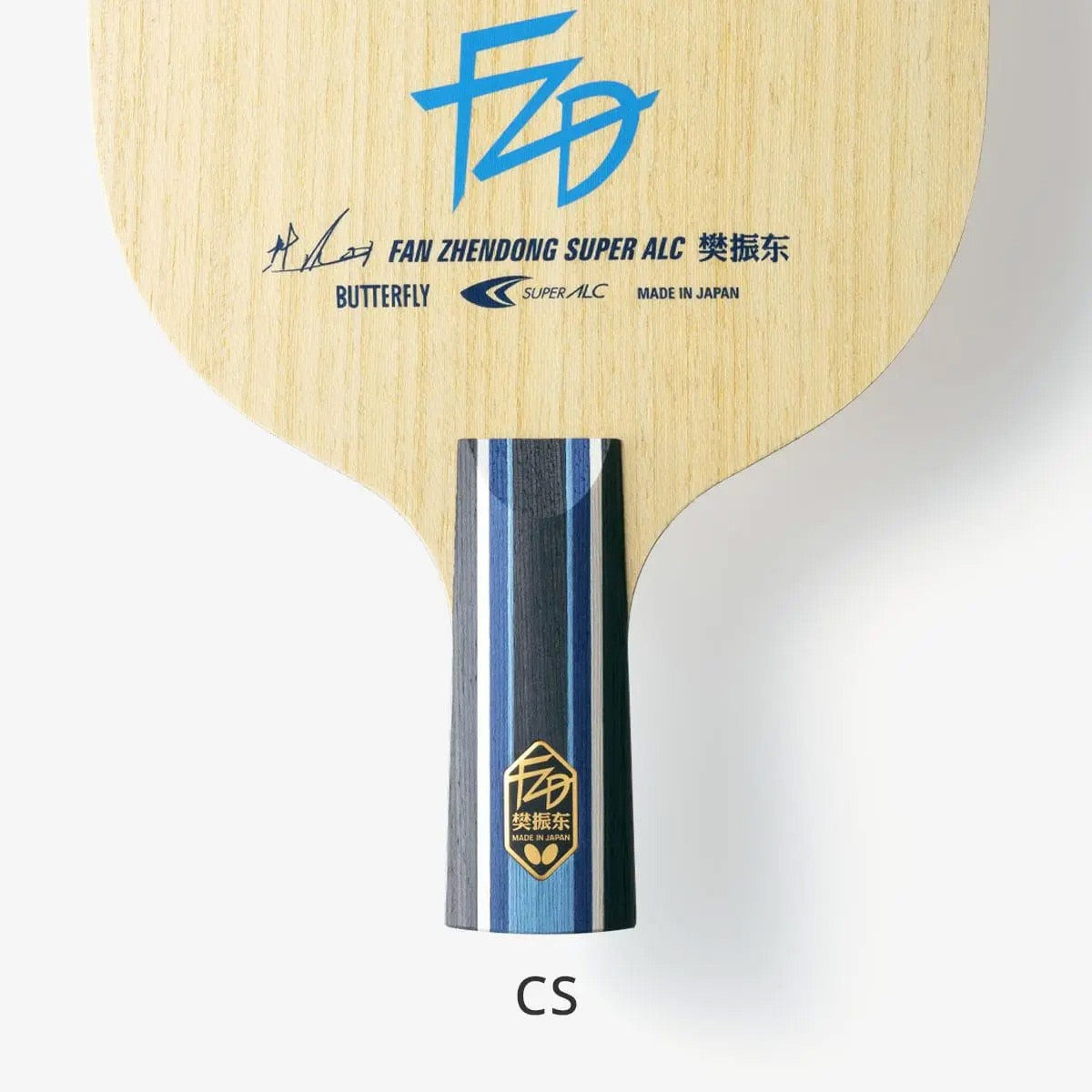 Butterfly Fan Zhendong Super ALC CS - CS Handle
