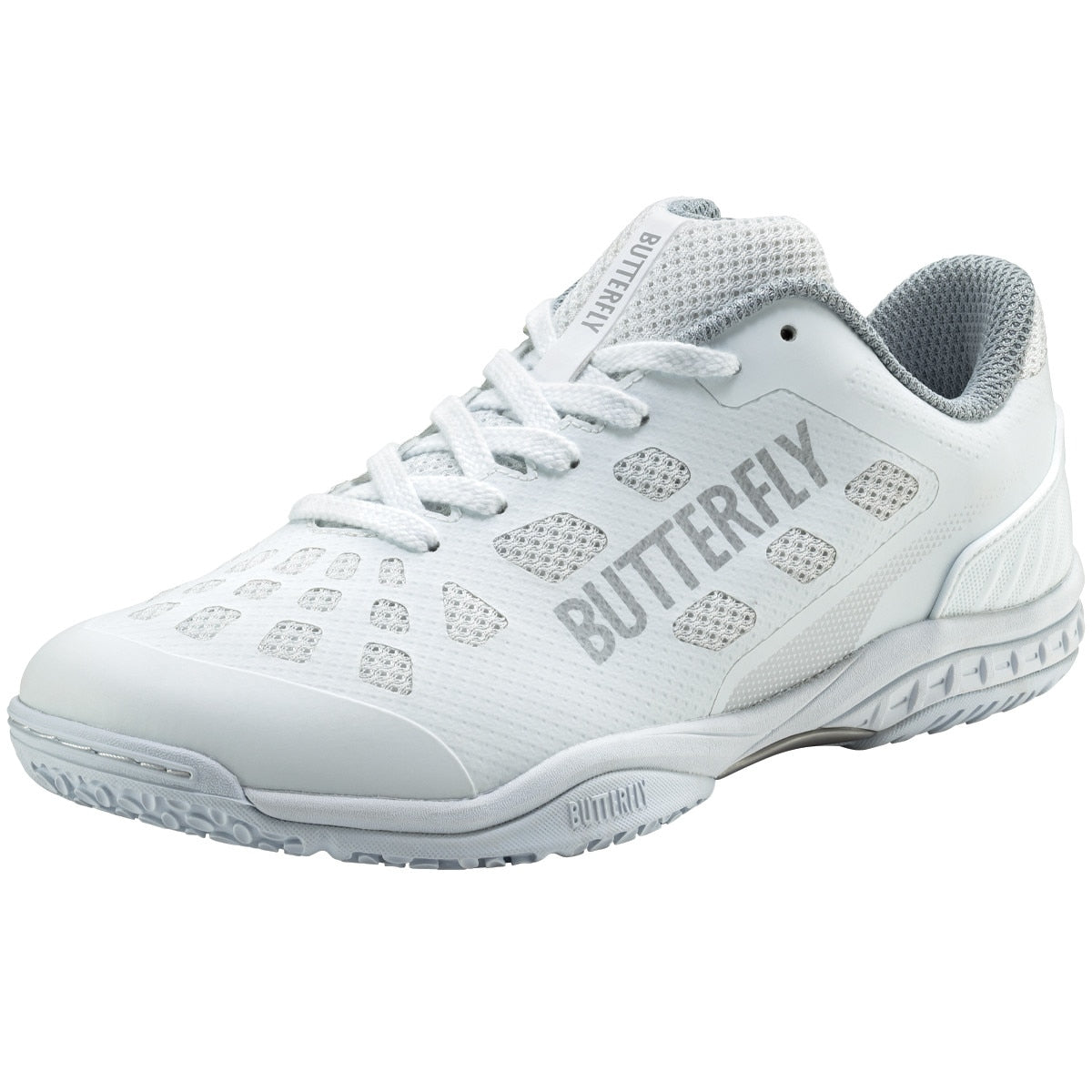 Butterfly Lezoline Levalis Shoes - White Front View