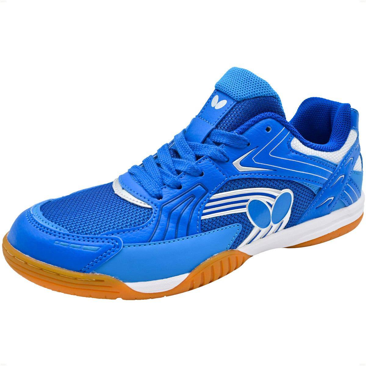 Butterfly Lezoline Reiss - Table Tennis Shoes - Blue Front View