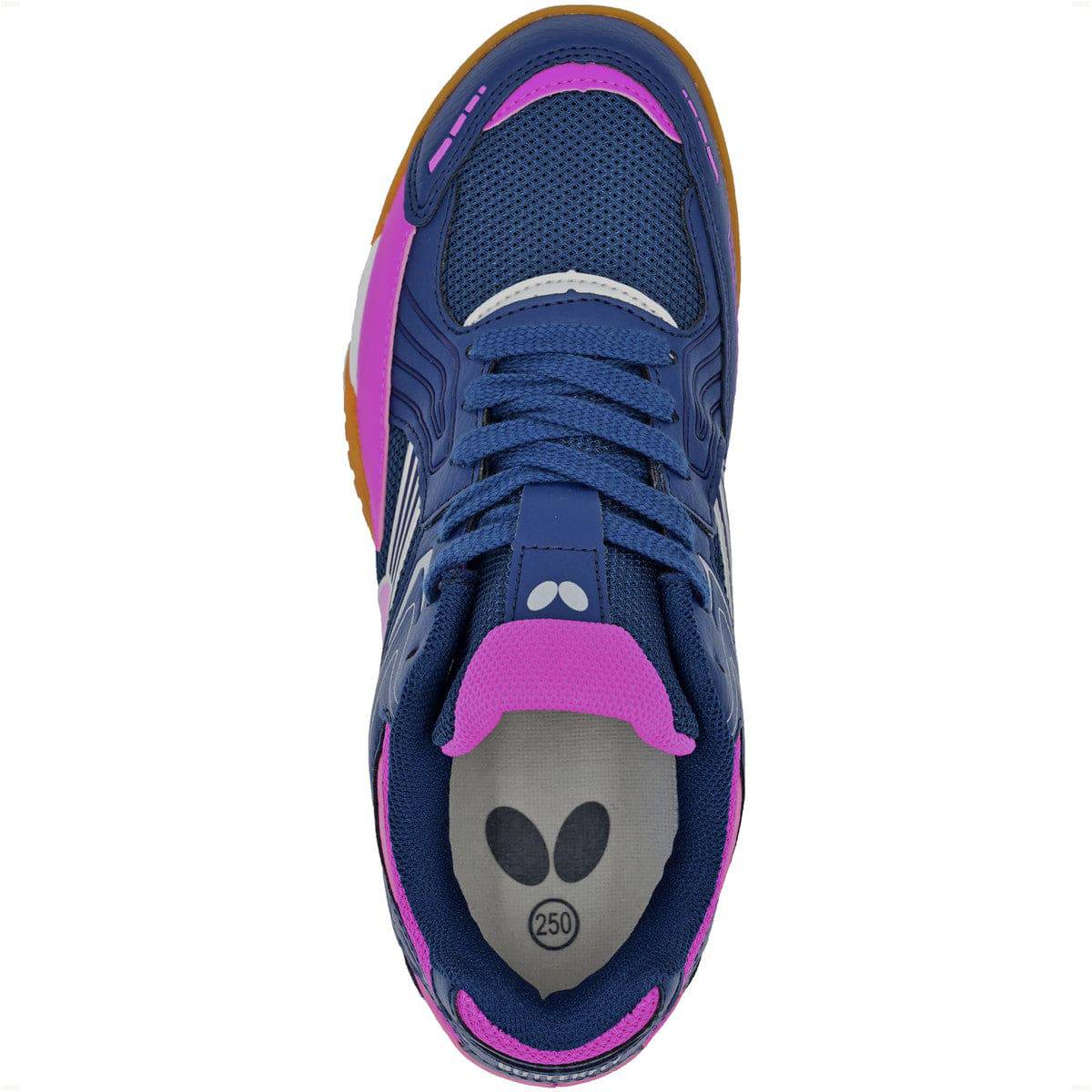 Butterfly Lezoline Reiss - Table Tennis Shoes - Navy Full Front View