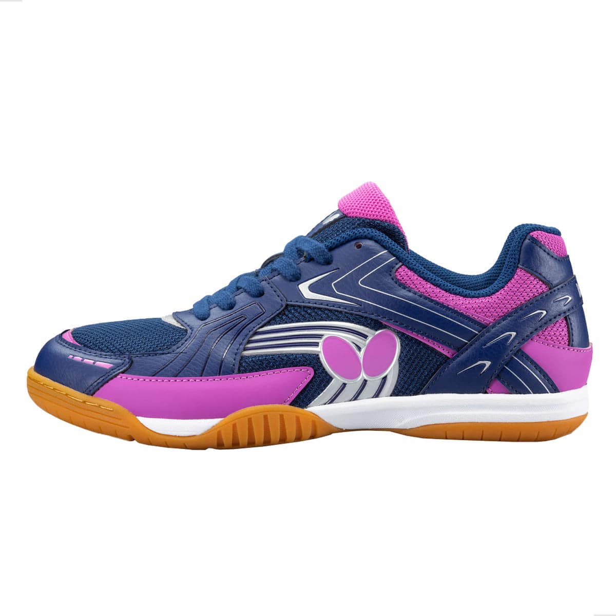 Butterfly Lezoline Reiss - Table Tennis Shoes - Navy Left-Side View