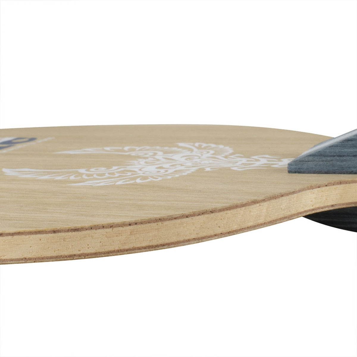 Butterfly Maze Magic Table Tennis Blade - Edge View