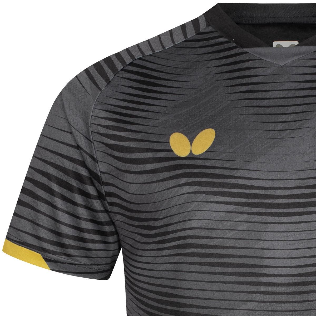 Butterfly - Official Apparel Sponsor of Team USA - Black Right Sleeve