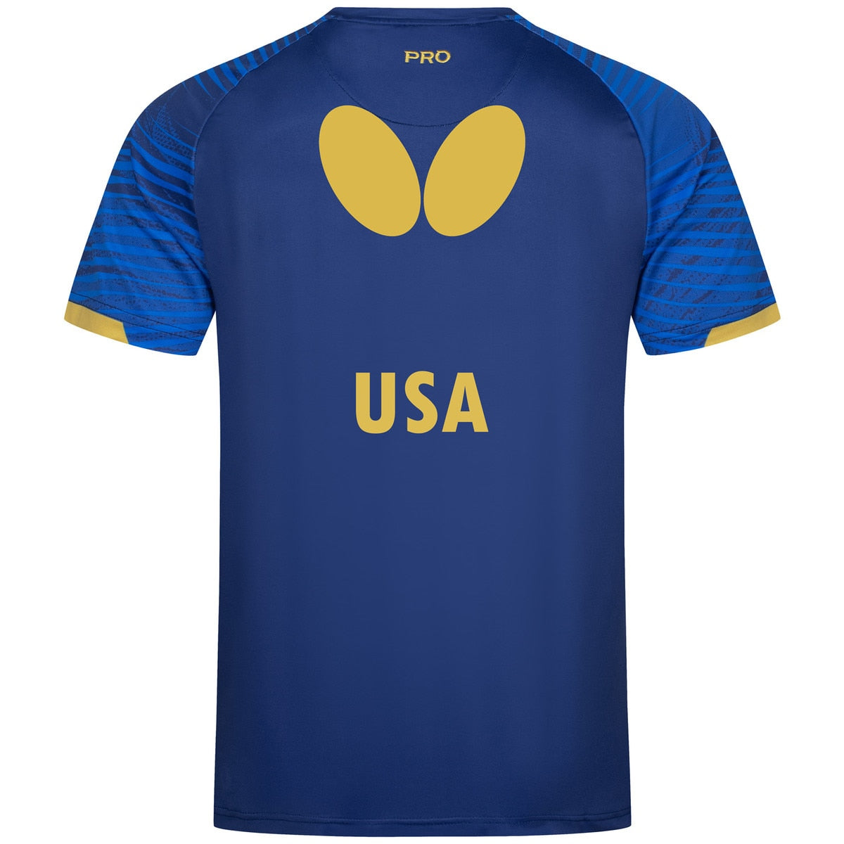 Butterfly - Official Apparel Sponsor of Team USA - Blue Back View