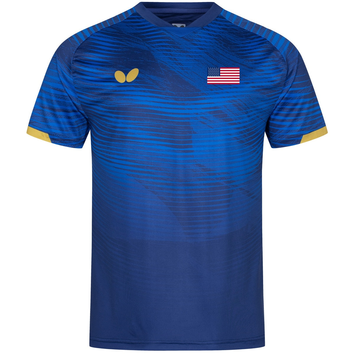 Butterfly - Official Apparel Sponsor of Team USA - Blue Front View