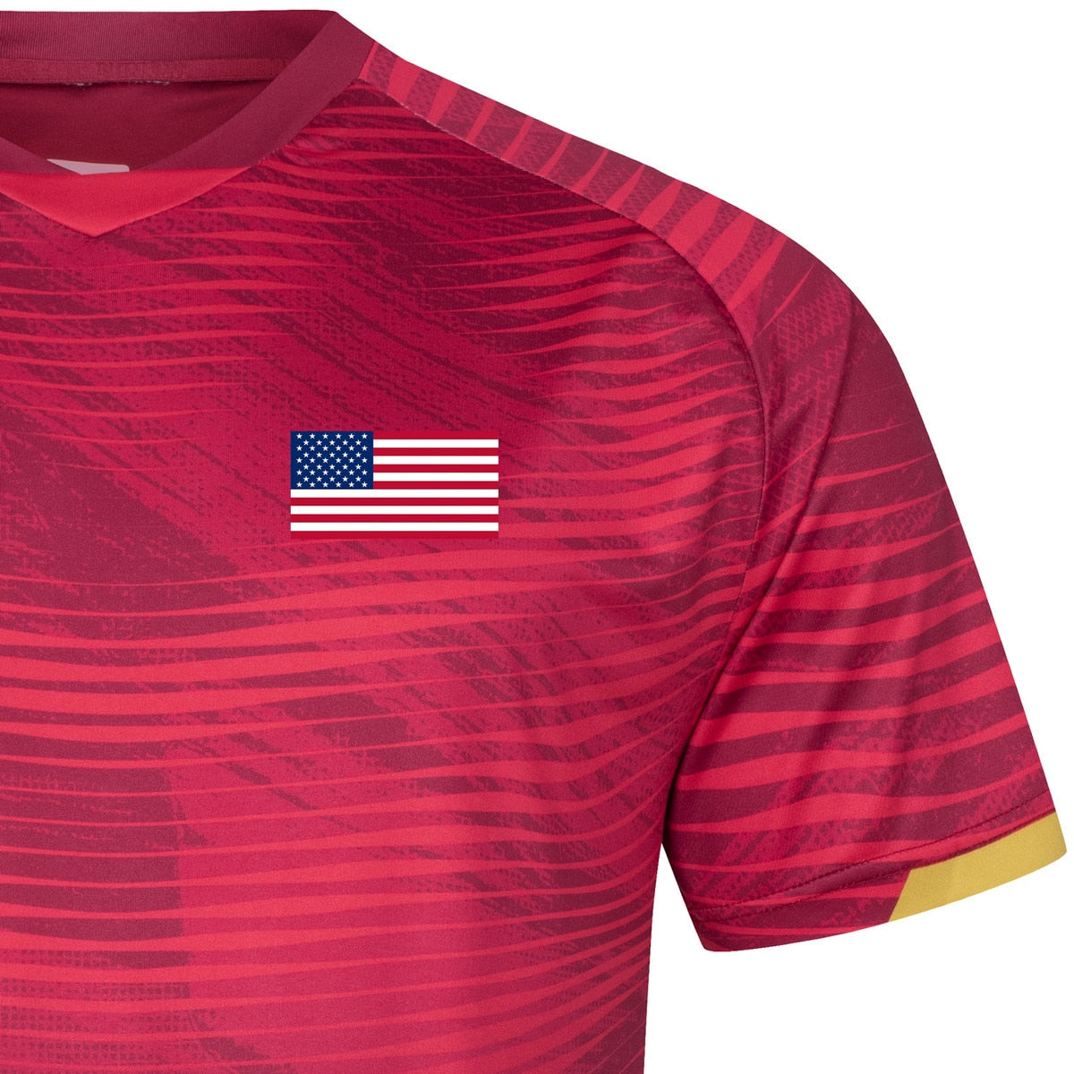 Butterfly - Official Apparel Sponsor of Team USA - Red Left Sleeve
