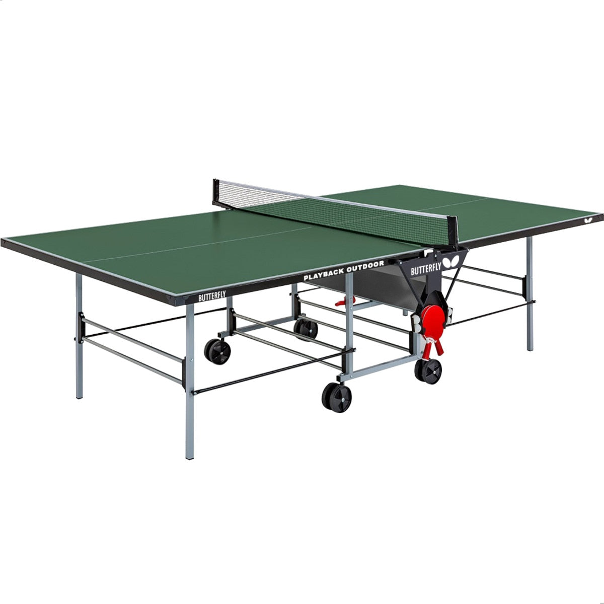 Butterfly Playback Outdoor Table - Green