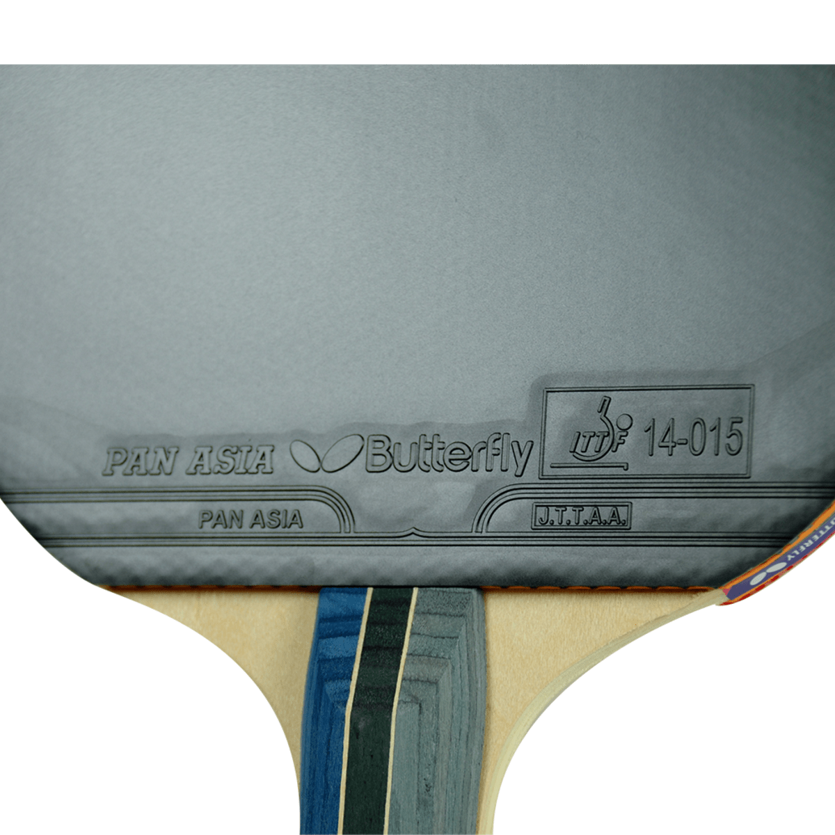 Butterfly Timo Boll 1000 Pre-Assembled Table Tennis Racket - Black Rubber