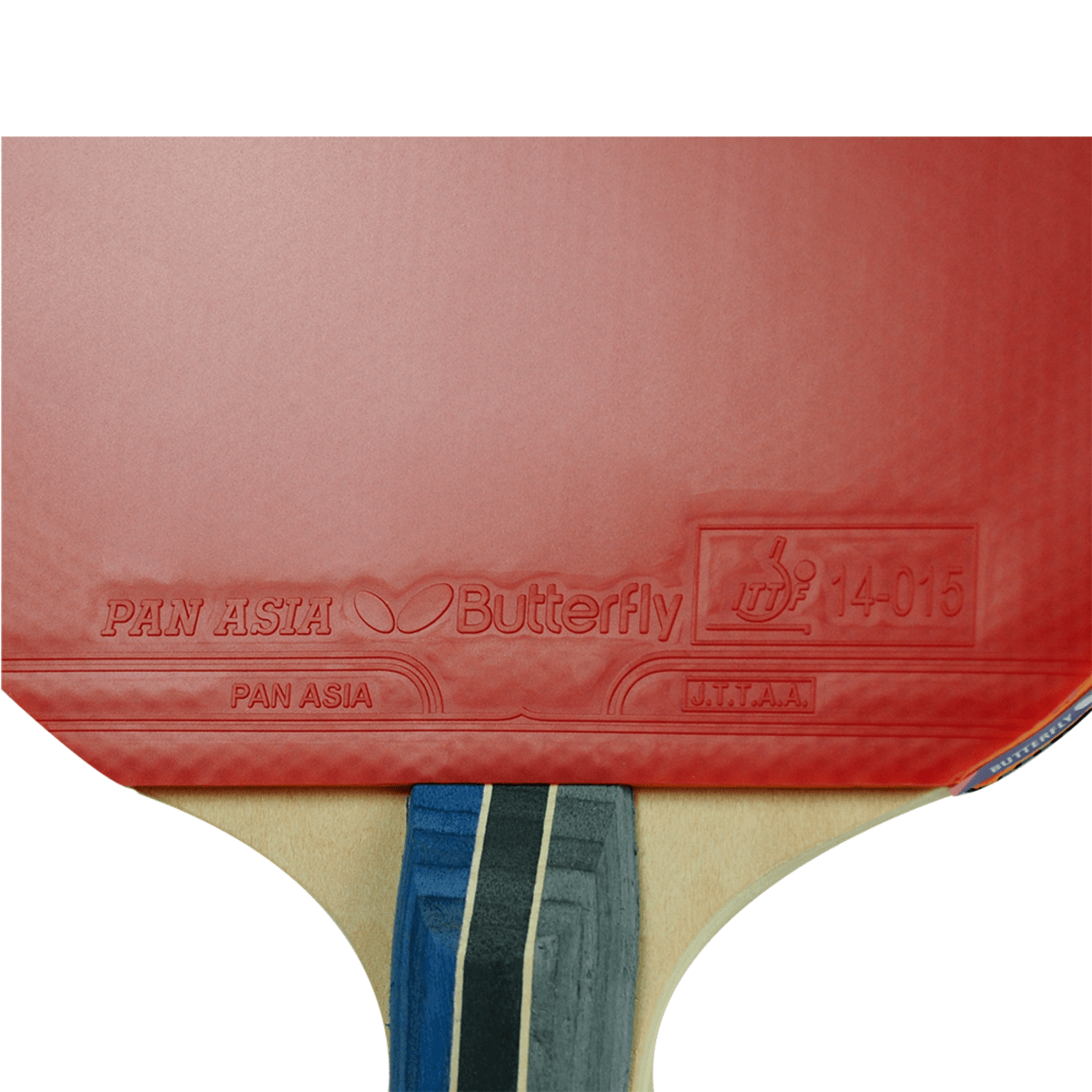 Butterfly Timo Boll 1000 Pre-Assembled Table Tennis Racket - Red Rubber