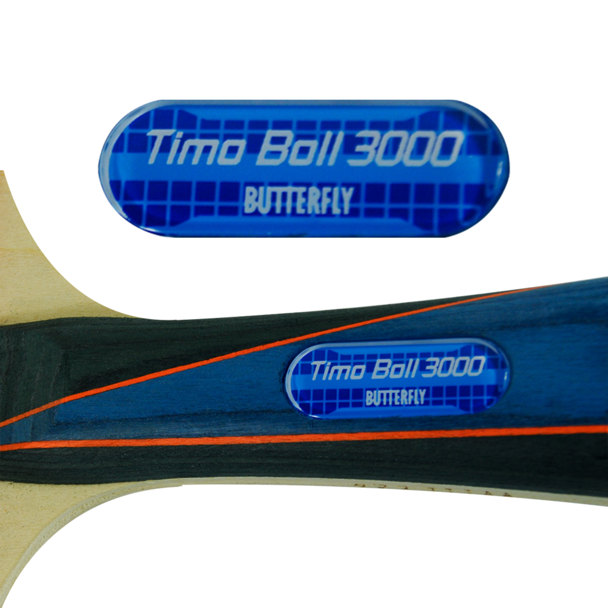 Butterfly Timo Boll 3000 Racket - Handle