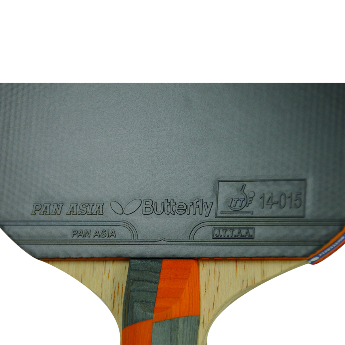 Butterfly Timo Boll CF 2000 Pre Assembled Shakehand Racket - Black Rubber