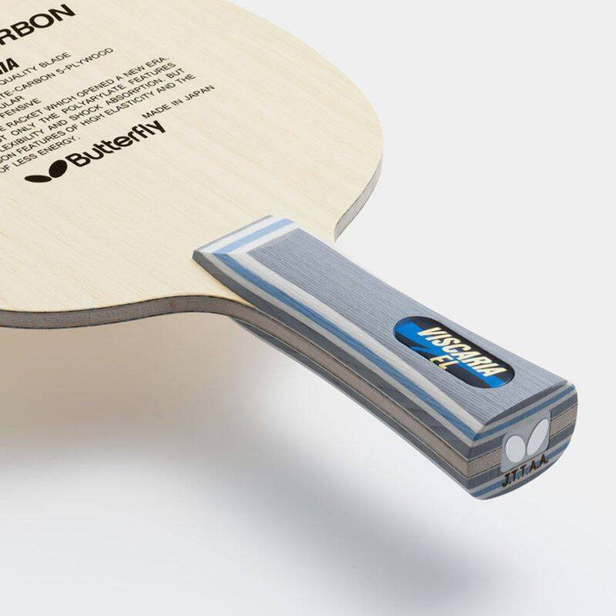Butterfly Viscaria - Offensive Table Tennis Blade - Flared - Front View