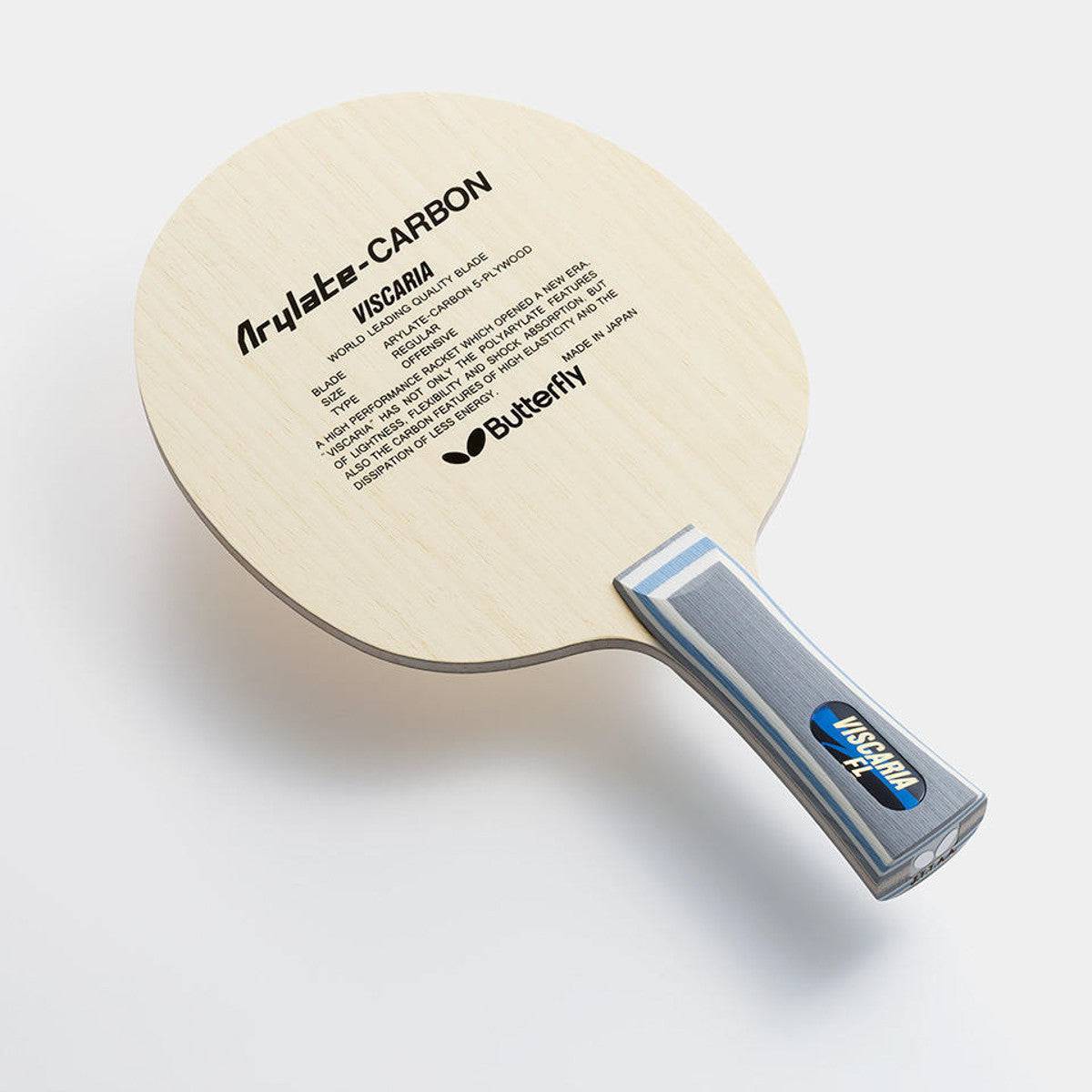 Butterfly Viscaria - Offensive Table Tennis Blade - Flared
