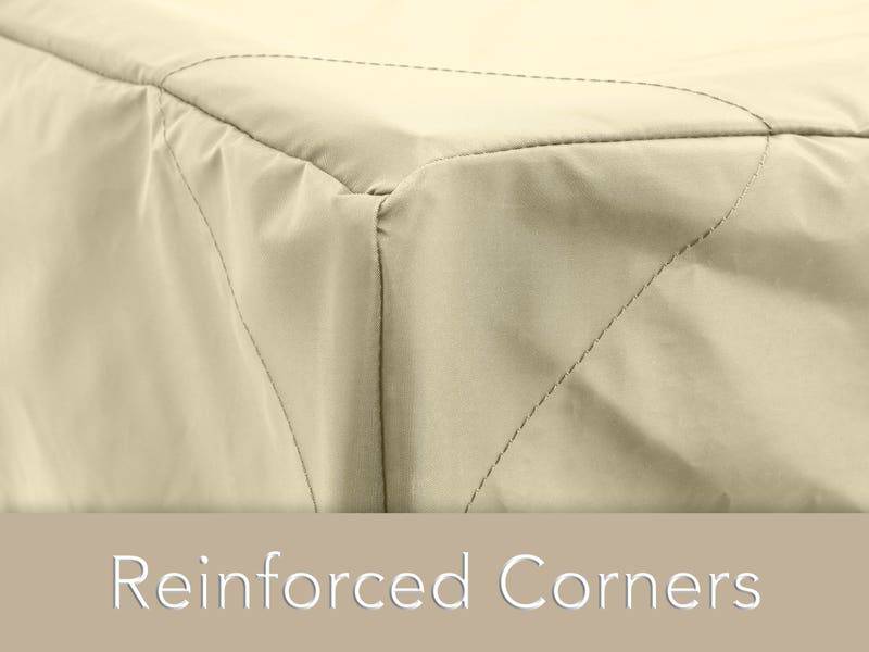 Coverstore Ping Pong Table Cover Elite Khaki - Reinforced Corners