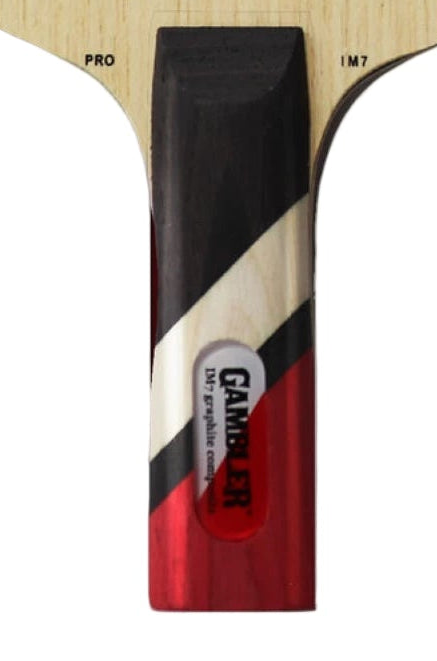 Gambler IM7 Graphite - Offensive Table Tennis Blade - STRAIGHT - Front