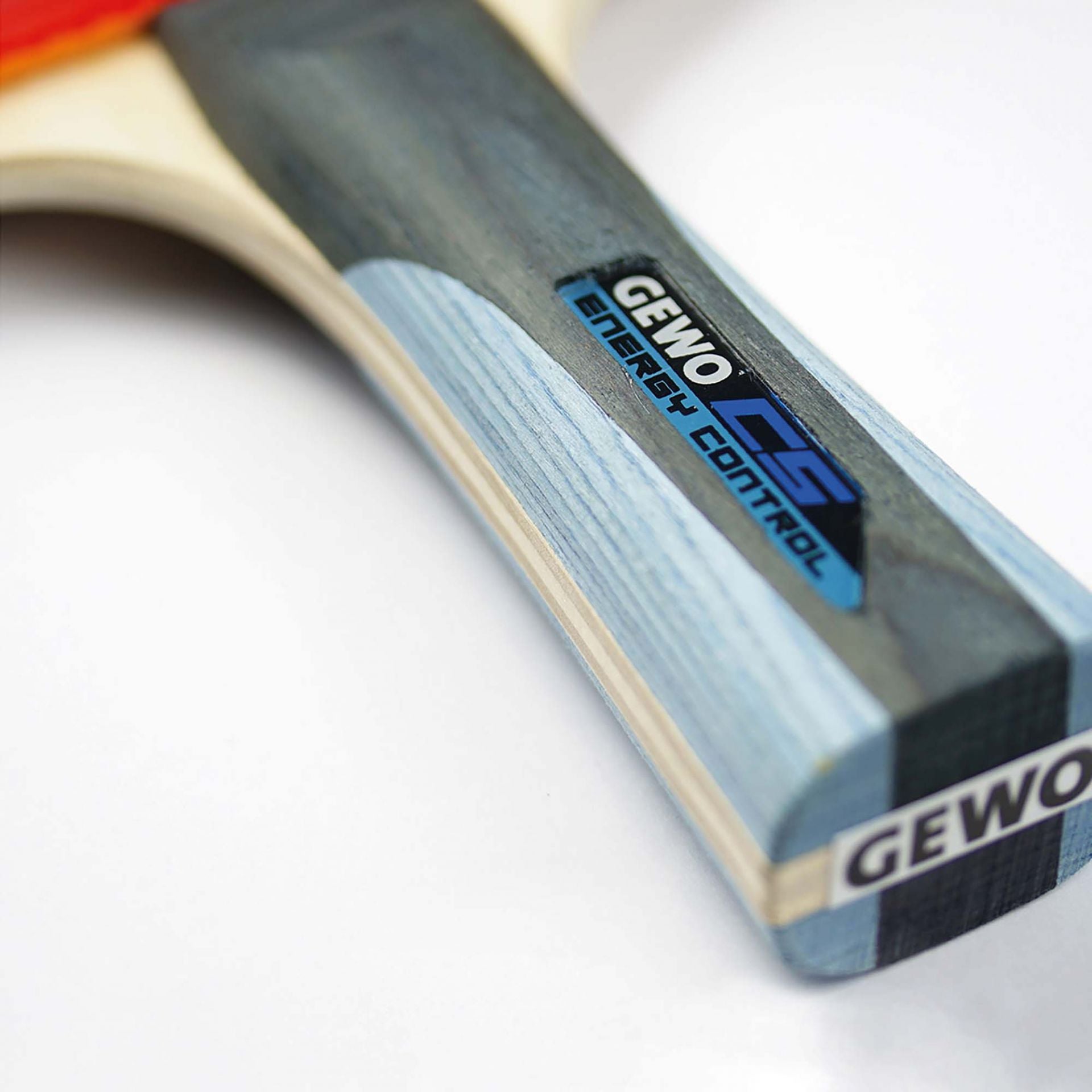 GEWO CS Energy Control Pre-Assembled Table Tennis Racket - Handle