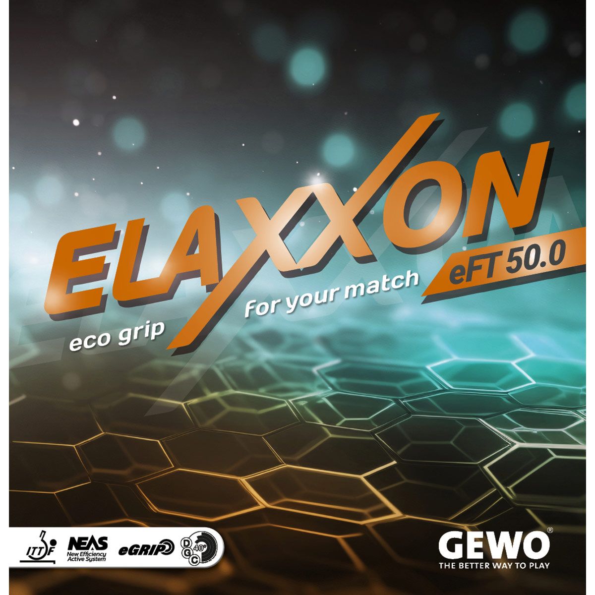 GEWO Elaxxon eFT 50.0 degree - Offensive Table Tennis Sponge