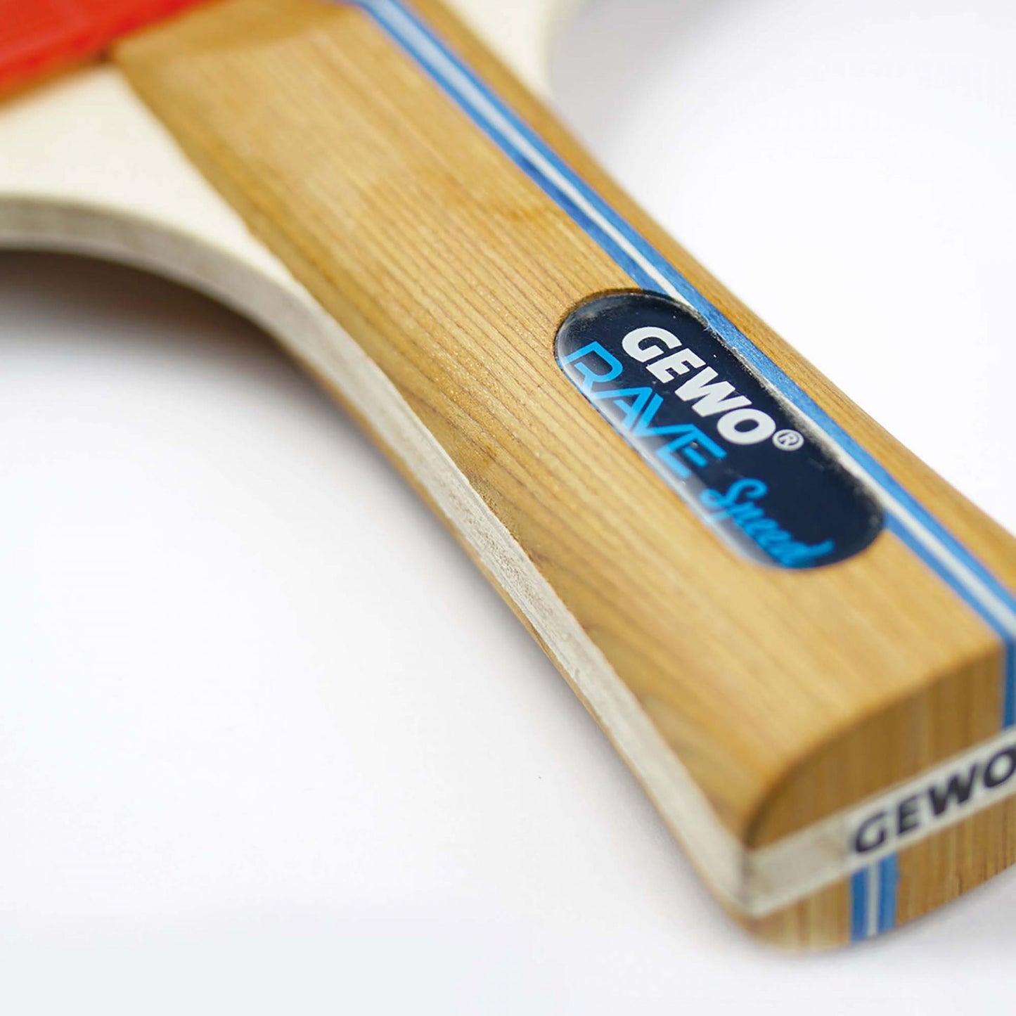 GEWO Rave Speed Pre-Assembled Table Tennis Racket - Handle