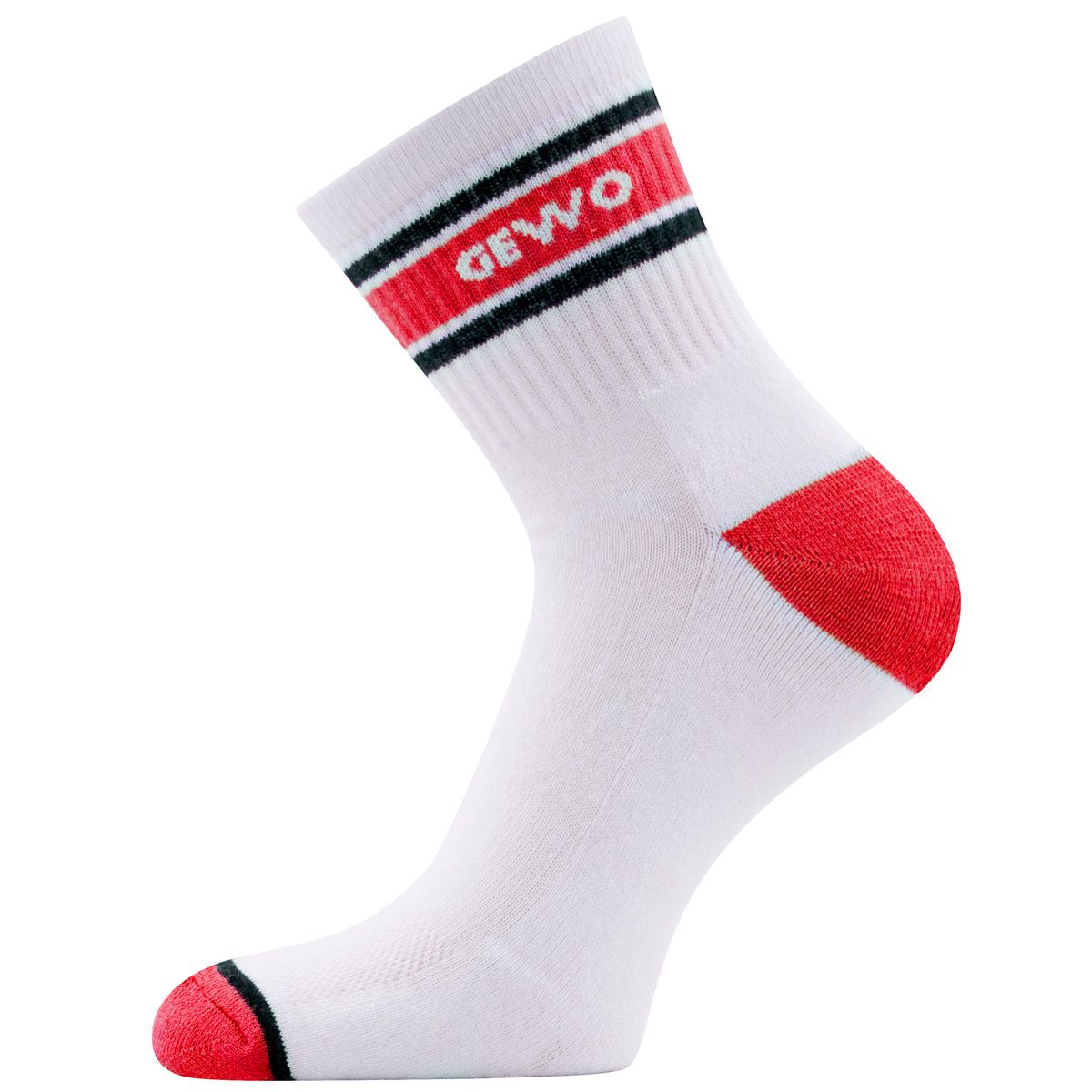 GEWO Sock Step Flex III White/Red