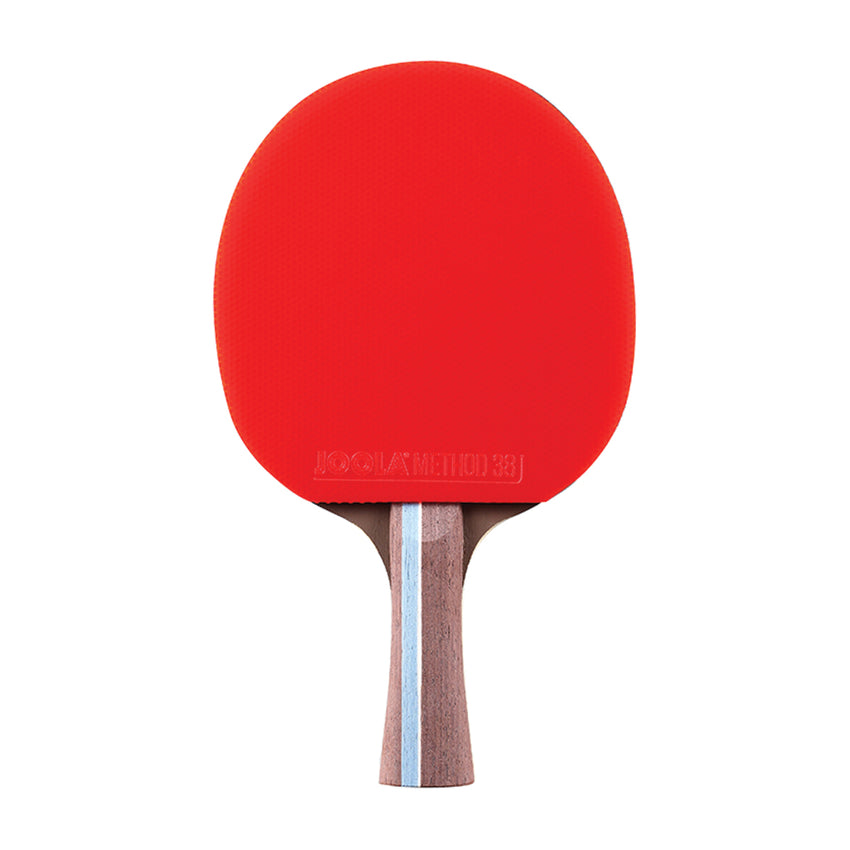 JOOLA Infinity Balance Table Tennis Racket with Micron - Red-Front View