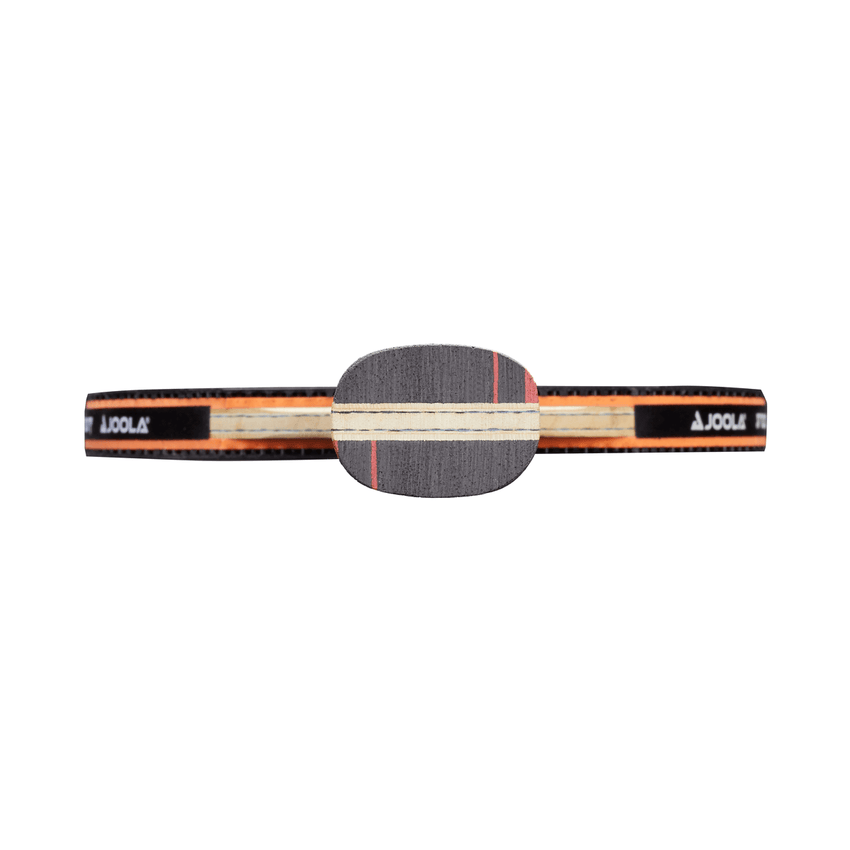 JOOLA Infinity Overdrive Table Tennis Racket with Micron 48 - Close-Up Edge View