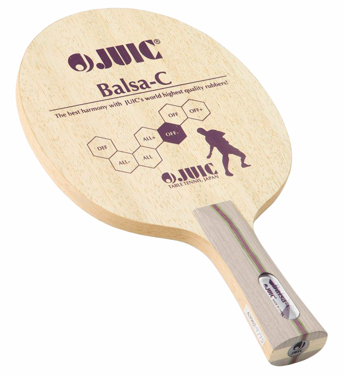 Juic Balsa-C - Table Tennis Blade - Flared