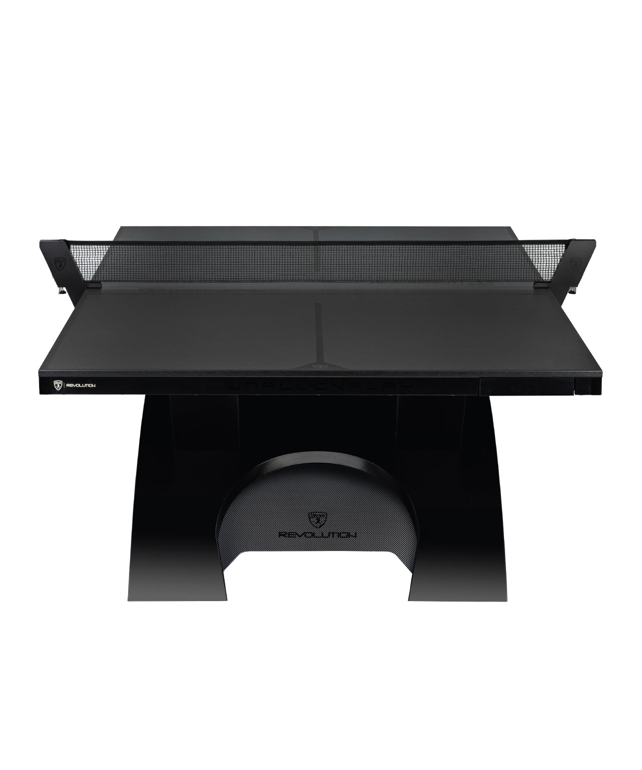 KILLERSPIN Revolution SVR Indoor Table - Blacksteel - Left Side View