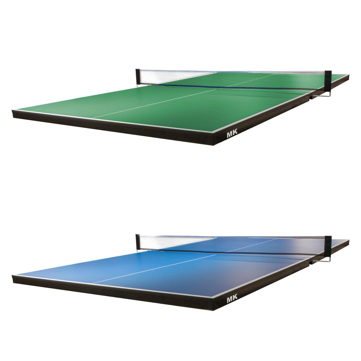 Martin Kilpatrick Pool Table Tennis Conversion Top - Green and Blue