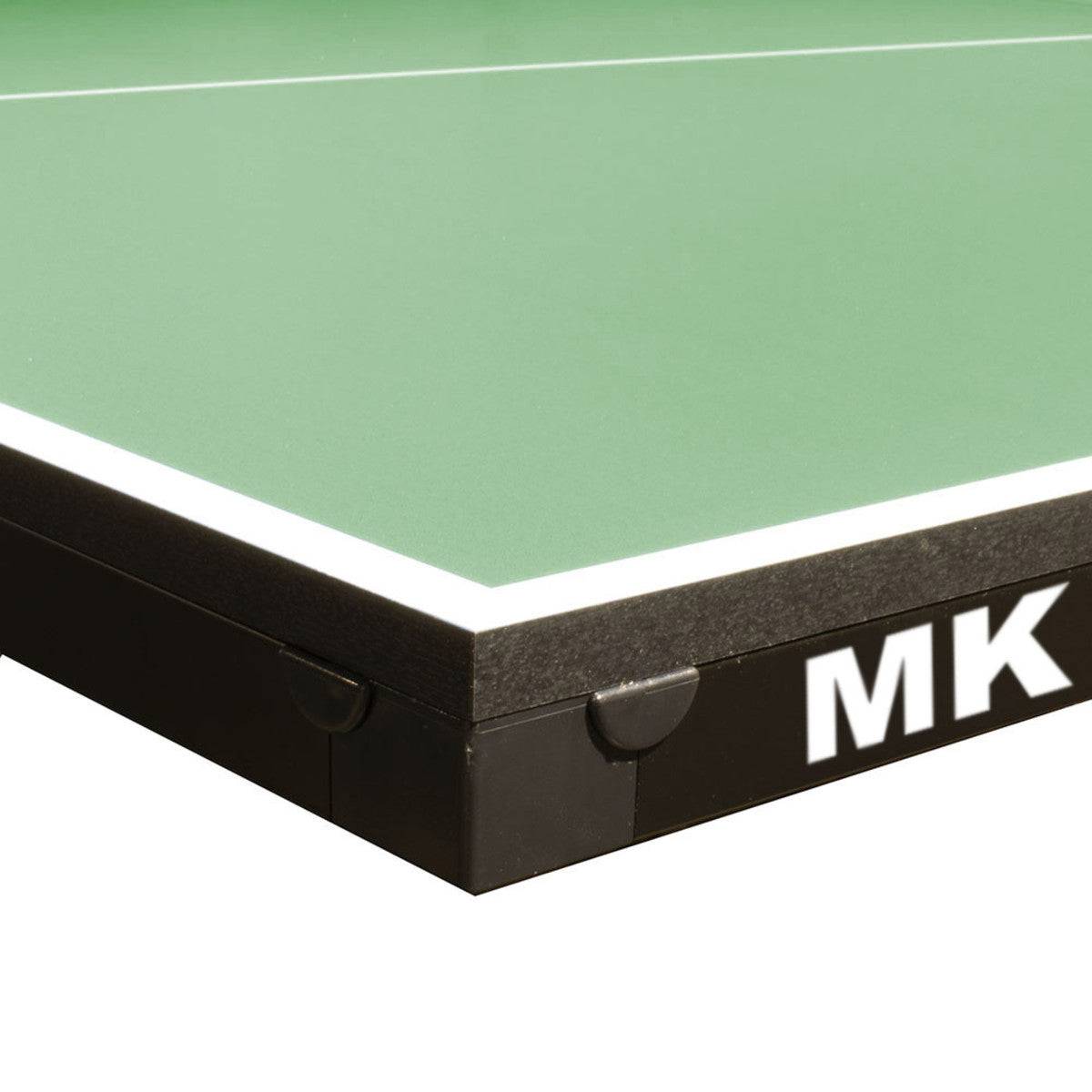 Martin Kilpatrick Pool Table Tennis Conversion Top - Green w/ MK Logo