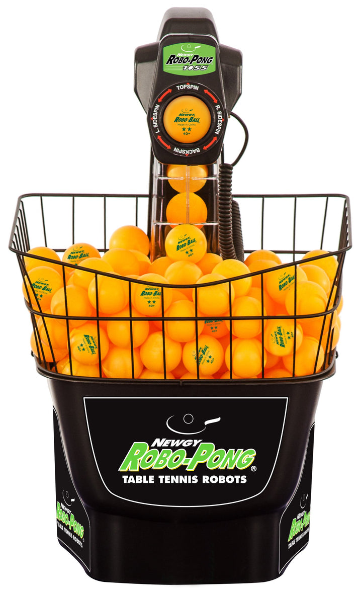 NEWGY Robo-Pong 1055 - Table Tennis Robot - 48 Orange Balls