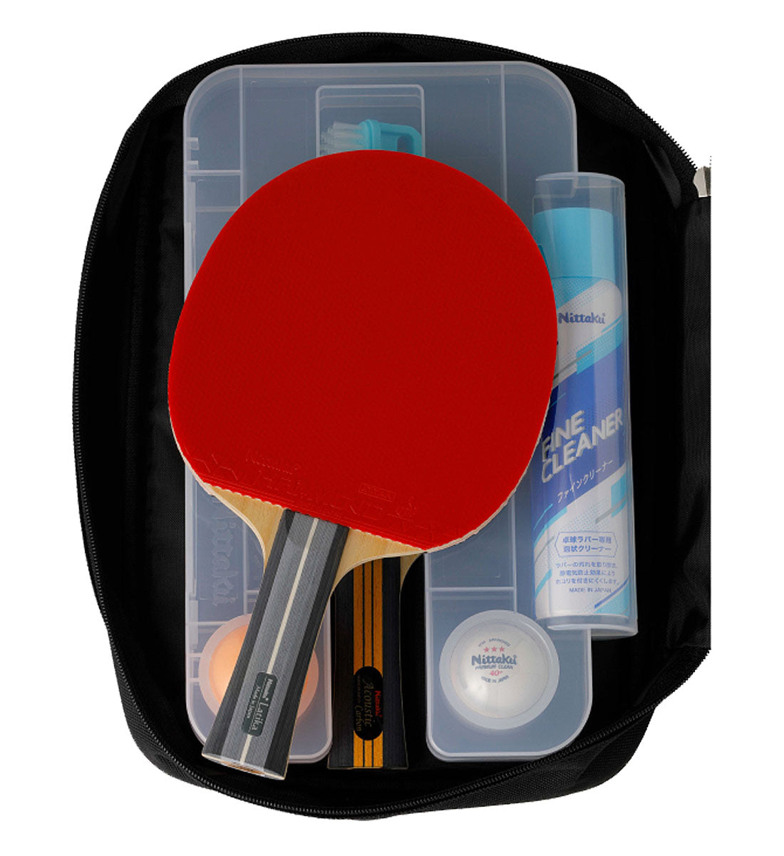 Nittaku Camoge Double Rectangular Case - Easy Access