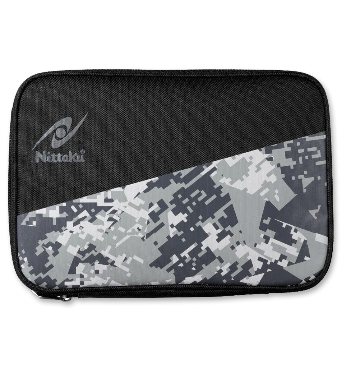 Nittaku Camoge Double Rectangular Case - Gray
