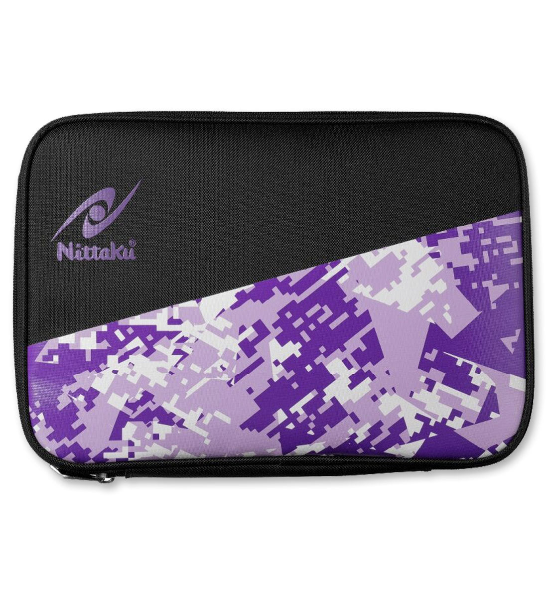 Nittaku Camoge Double Rectangular Case - Purple