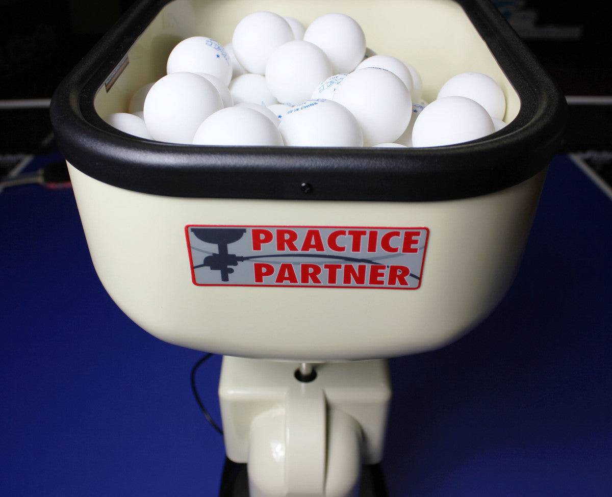 Practice Partner 20 Table Tennis Robot - Ball Hopper