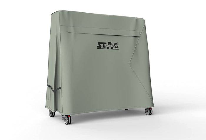 Stag Premium Heavy-Duty Weatherproof Indoor/Outdoor Table Tennis Table Cover - Polyester Material