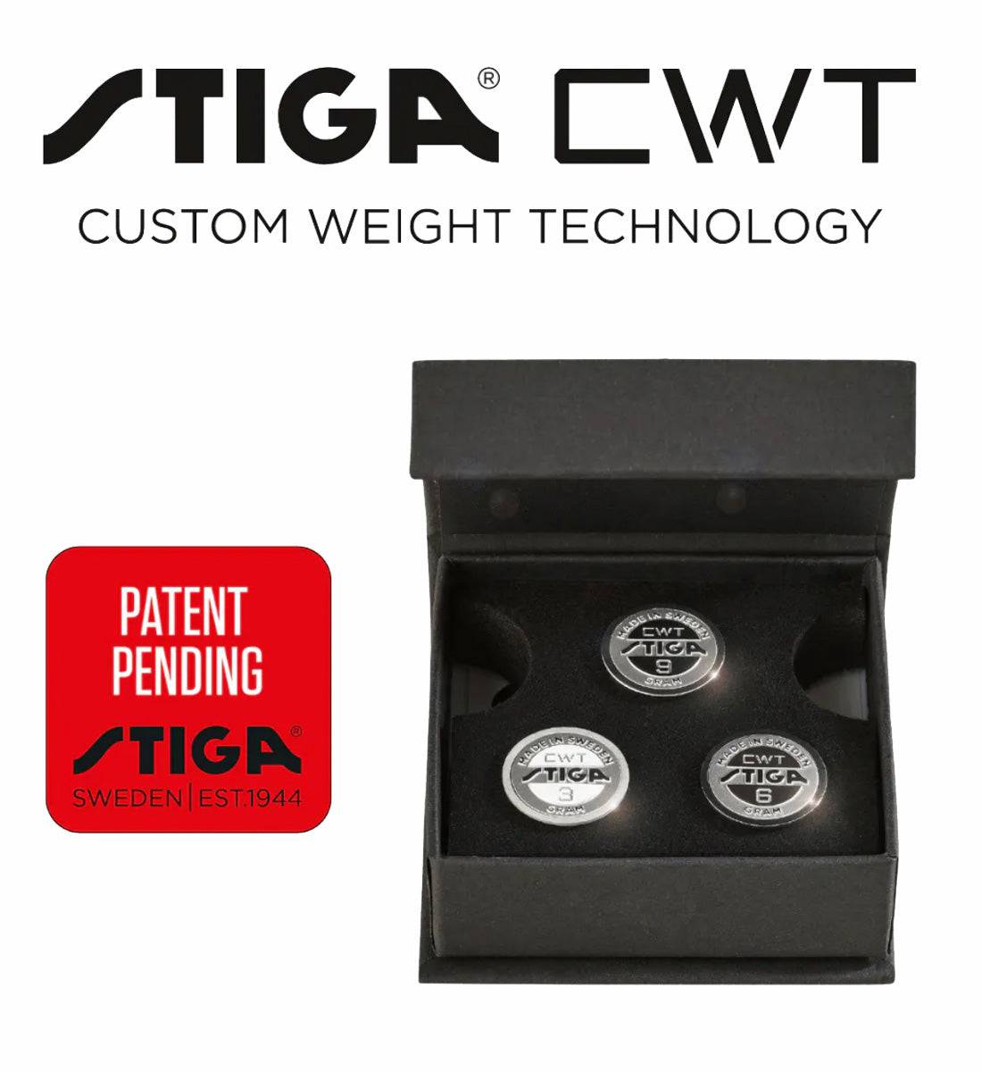 Stiga Cybershape Wood CWT (Custom Weight Technology)