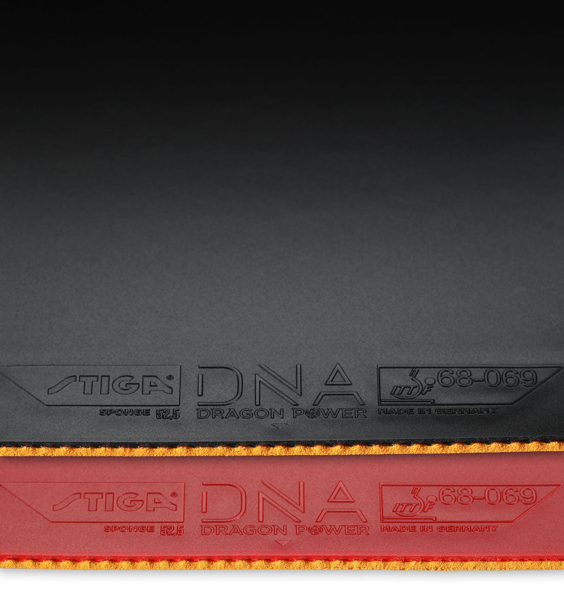 Stiga DNA Dragon Power 52.5 - Rubber Color