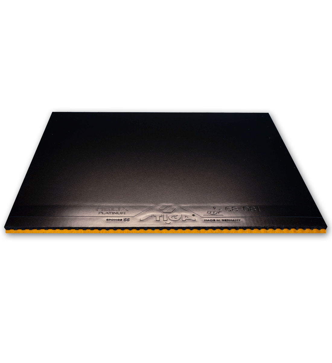 Stiga Helix Platinum 55 Table Tennis Rubber – Offensive Spin & Speed - BLACK