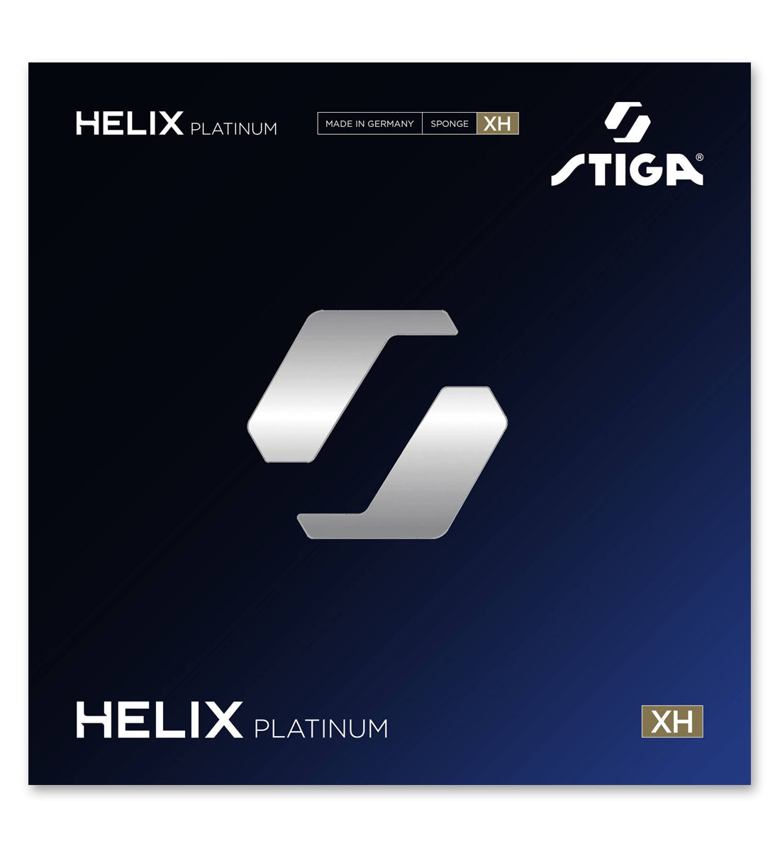 Stiga Helix Platinum XH Table Tennis Rubber – Extra Hard, High Spin & Speed